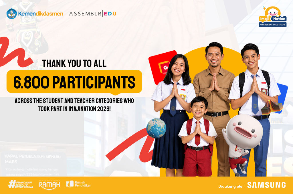 Thank you to all 6,800 student and educator participants of ImajiNation 2026